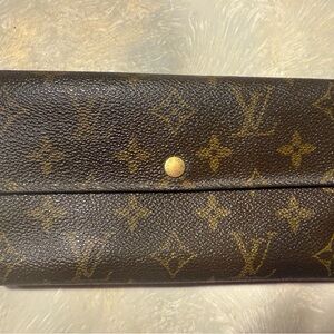 Louis Vuitton Brown Monogram Wallet